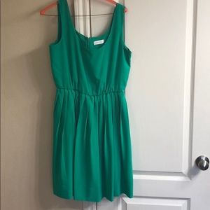 Calvin Klein Dress size 8 Kelly Green